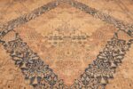 large antique kerman persian rug 49636 medallion Nazmiyal