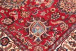 large silk and wool vintage khorassan persian rug 60036 blue Nazmiyal