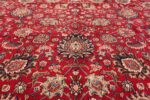 large silk and wool vintage khorassan persian rug 60036 flower Nazmiyal