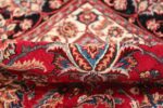 large silk and wool vintage khorassan persian rug 60036 pile Nazmiyal