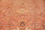 large silk and wool vintage tabriz persian rug 60014 field Nazmiyal