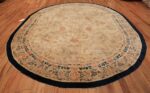 oval antique ivory background chinese rug 49592 whole Nazmiyal