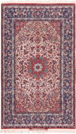 Persian Silk and Wool Vintage Isfahan Signed Seyrafian Rug 49619 by Nazmiyal