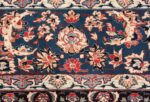 silk and wool vintage isfahan persian rug 49619 part Nazmiyal