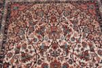 silk and wool vintage isfahan persian rug 49619 top Nazmiyal