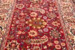 silk and wool vintage khorassan persian rug 60017 flower Nazmiyal