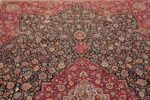 silk and wool vintage khorassan persian rug 60017 top Nazmiyal