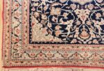 silk and wool vintage nain persian rug 49616 corner Nazmiyal