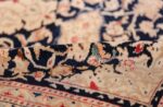 silk and wool vintage nain persian rug 49616 pile Nazmiyal