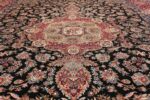 silk and wool vintage tabriz persian rug 60020 field Nazmiyal