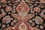 silk and wool vintage tabriz persian rug 60020 tiara Nazmiyal