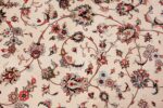 silk large vintage kashan persian rug 60019 design Nazmiyal