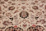 silk large vintage kashan persian rug 60019 pattern Nazmiyal