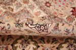 silk large vintage kashan persian rug 60019 pile Nazmiyal