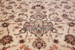 silk large vintage kashan persian rug 60019 tiara Nazmiyal