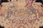 small size antique kerman persian rug 49610 middle Nazmiyal