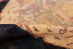 small size antique kerman persian rug 49610 pile Nazmiyal