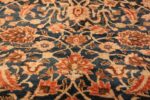 small size antique tabriz persian rug 49646 scrolls Nazmiyal