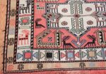 small size silk vintage soumak caucasian 49608 corner Nazmiyal
