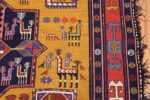 tribal geometric soumak caucasian kilim rug 49607 border Nazmiyal