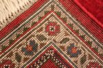 vintage lion designed tabriz persian rug 49625 knots Nazmiyal