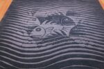 vintage maurtis eschter designed scandinavian fish rug 49663 field Nazmiyal