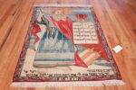vintage silk biblical kashan persian rug 49606 whole Nazmiyal