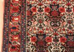 vintage small size farahan persian rug 49645 border Nazmiyal