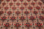 vintage small size farahan persian rug 49645 field Nazmiyal