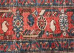 vintage small size farahan persian rug 49645 knots Nazmiyal