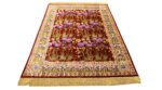 vintage small size silk tabriz persian rug 51178 whole Nazmiyal