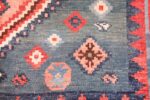 vintage square tribal gabbeh persian rug 49649 side Nazmiyal