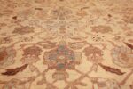 antique decorative oversized persian sultanabad rug 49675 green Nazmiyal