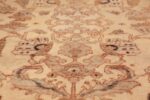 antique decorative oversized persian sultanabad rug 49675 ivory Namziyal