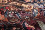 antique purple color persian khorassan rug 49686 pile Nazmiyal