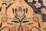 antique room size diamond design persian kerman rug 49680 rose Nazmiyal