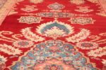 antique room size sultanabad persian rug 49679 horn Nazmiyal