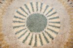 antique round french art deco rug by leleu 49693 center Nazmiyal