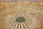 antique round french art deco rug by leleu 49693 top Nazmiyal