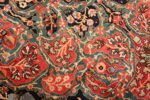 classic oversize antique navy blue persian sarouk farahan rug 60047 pattern Nazmiyal