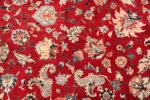 fine red color large vintage persian tabriz rug 60046 field Nazmiyal