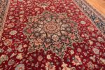 fine red color large vintage persian tabriz rug 60046 middle Nazmiyal
