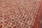 large ivory mina khani design antique persian malayer rug 60043 side Nazmiyal
