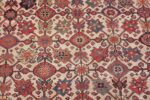 large ivory mina khani design antique persian malayer rug 60043 yellow Nazmiyal