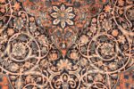 large antique persian mohtasham kashan rug 60038 lines Nazmiyal