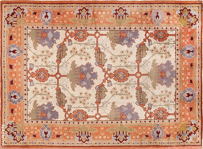 Gavin Morton Designed Arts and Crafts Rug Gavin Morton Designed Arts and Crafts Rug by Nazmiyal