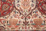 large jewel tone vintage persian tabriz rug 60041 cup Nazmiyal