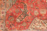 large jewel tone vintage persian tabriz rug 60041 design Nazmiyal
