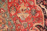 large jewel tone vintage persian tabriz rug 60041 pot Nazmiyal