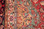 large jewel tone vintage persian tabriz rug 60041 woodpecker Nazmiyal